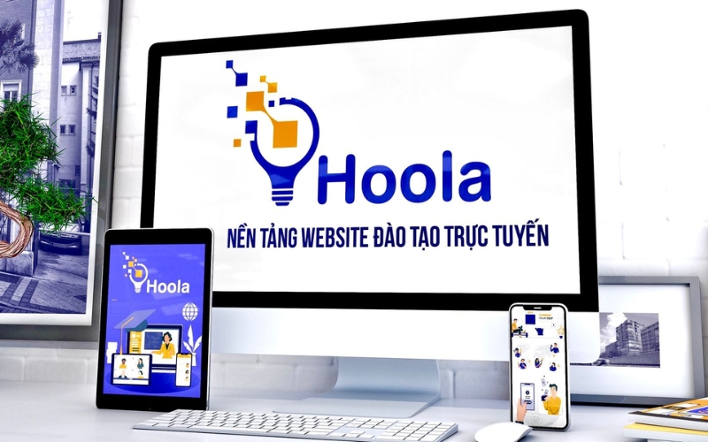 nền tảng tạo website bán khóa học Hoola